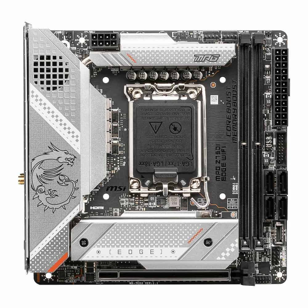 MSI Intel MPG Z790I EDGE WIFI miniITX DDR5 Motherboard